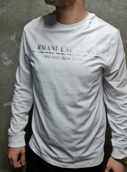 Armani exchange men Tshirt ארמני אקסצ'יינג בחולצת שרוול ארוך לגבר